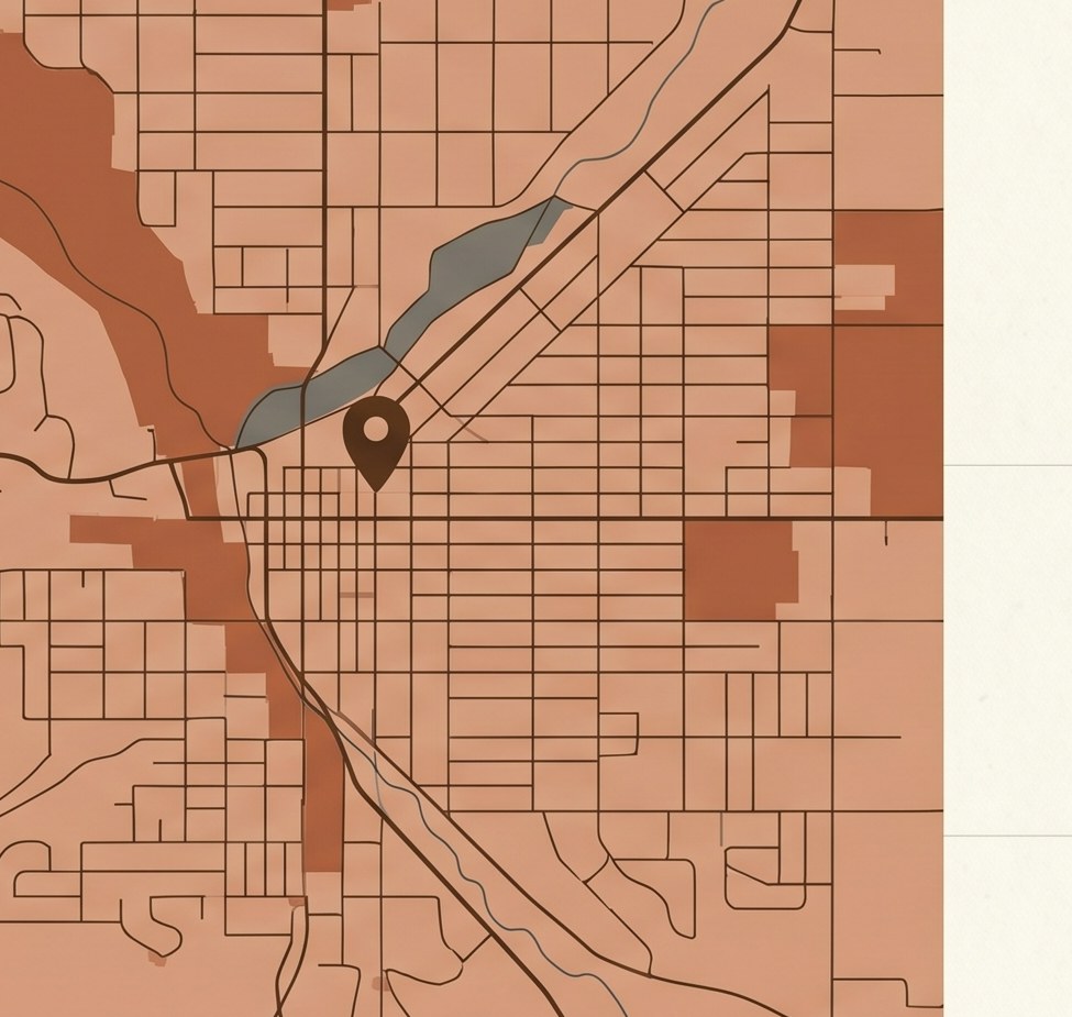 Map and location detail for Third Space & Co.
